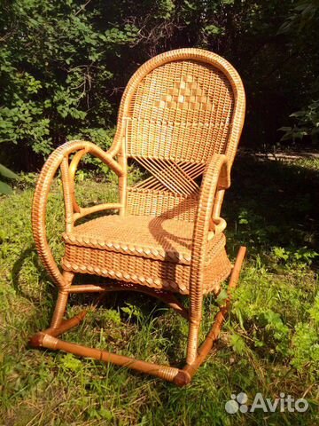 Плетеные Кресла-качалки ручной работы