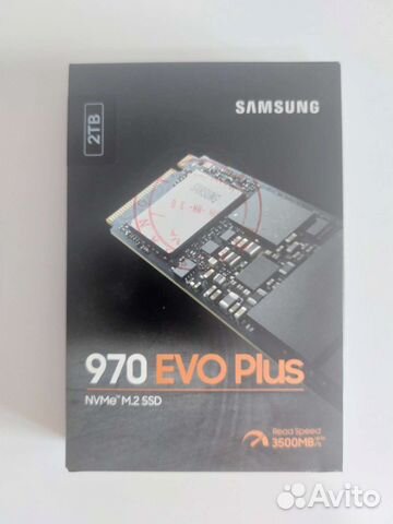 SSD Samsung 970 evo plus 2tb