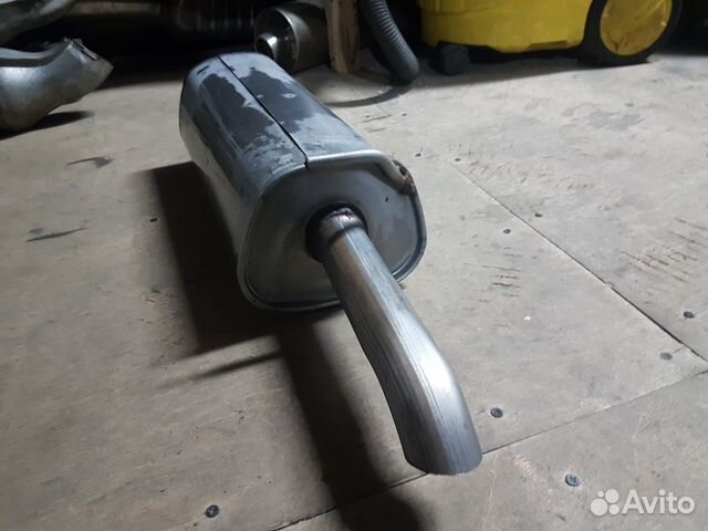 Глушитель из нержавейки на datsun