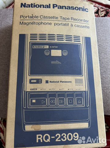 Кассетный магнитофон panasonic RQ-2309