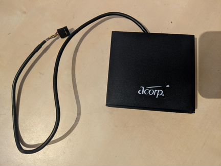 Картридер внутренний 3.5 Acorp crip200-B (Новый)