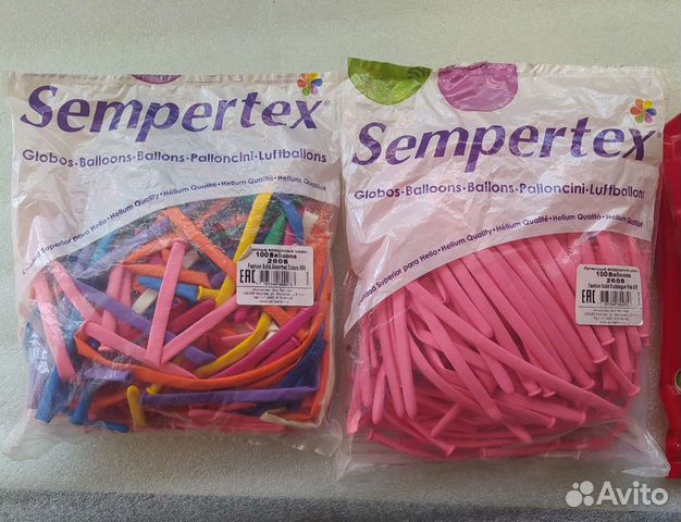 Воздушные шары для моделирования буквы цифры