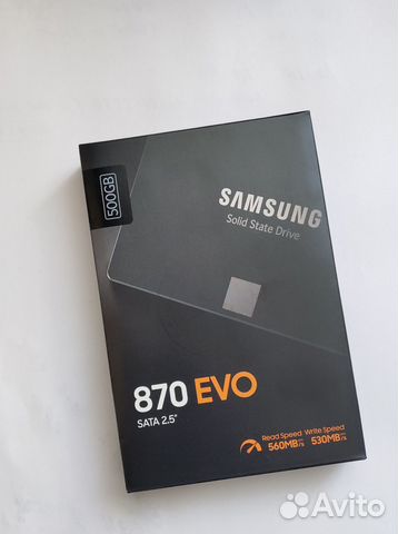 Samsung SSD карта 500 GB