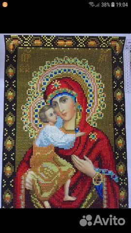 Алмазная икона по номерам