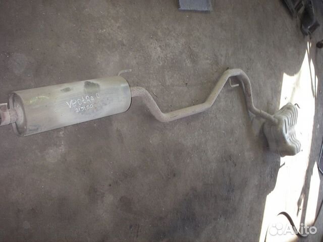 Средняя часть глушителя Opel Vectra C 2002-2008