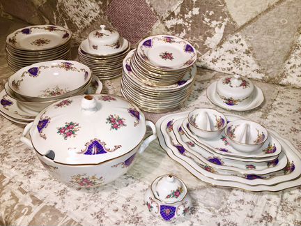 Сервиз столовый чехословакия bohemia 70х годов