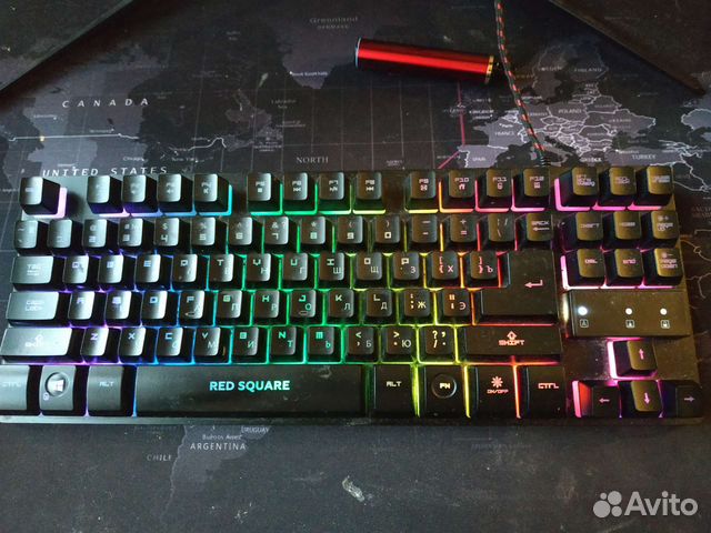 Клавиатура tesla rgb