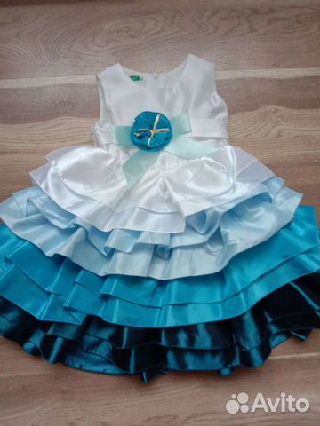 Детское нарядное платье 110-122