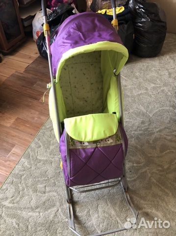 Коляска санки