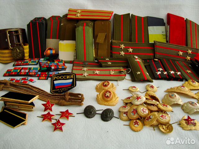 Кокарды,эмблемы,погоны,петлицы вс СССР, РФ