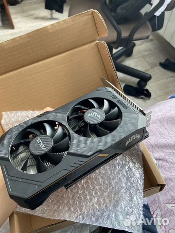 Видеокарта asus TUF GTX 1660 super