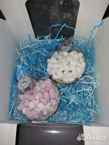 Сладкие новогодние игрушки