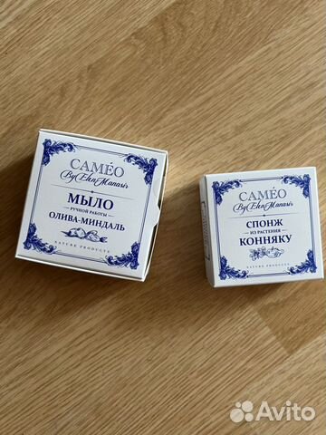 Спонж конняку для умывания Cameo by Elen Manasir