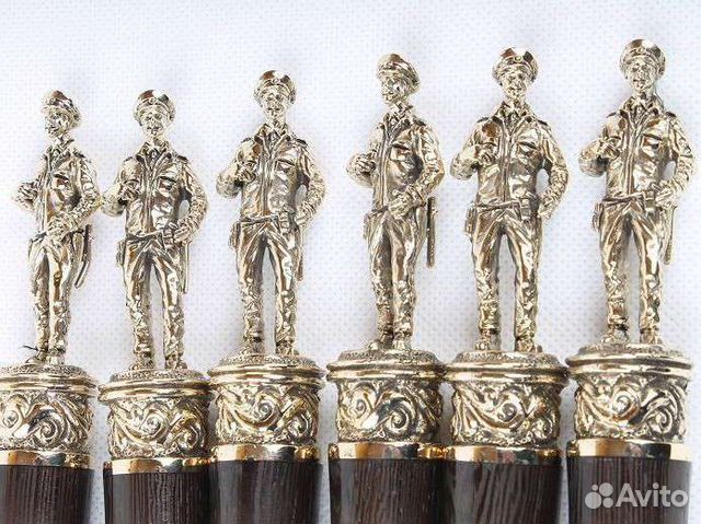 Шампура подарочные ручной работы полиция