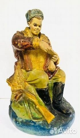 Фигурка. Василий Теркин. Гипс