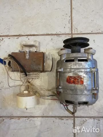 Двигатель от стиральной машины омь б/у