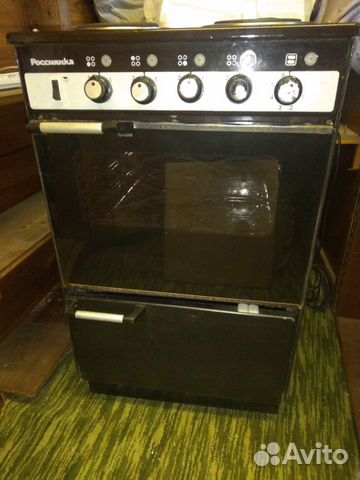 Электроплита с духовкой бу