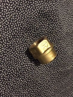 Переходник Украина 2 (сп21,8) мама - 230 бар DIN