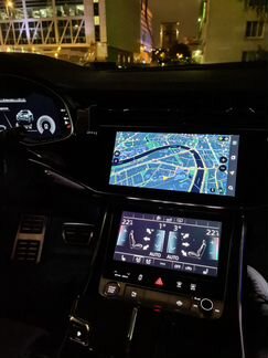Android для Audi Q8 - youTube, yandex navi