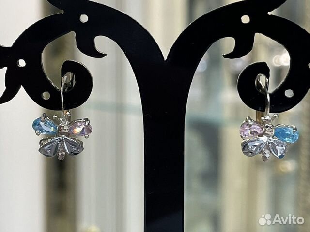 Золотые серьги 583 пробы