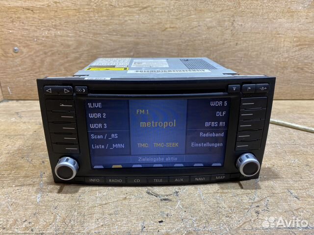 Магнитола штатная RNS 2 VW Touareg GP