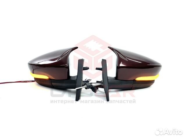 Накладки зеркал Granta в стиле BMW окрашенные