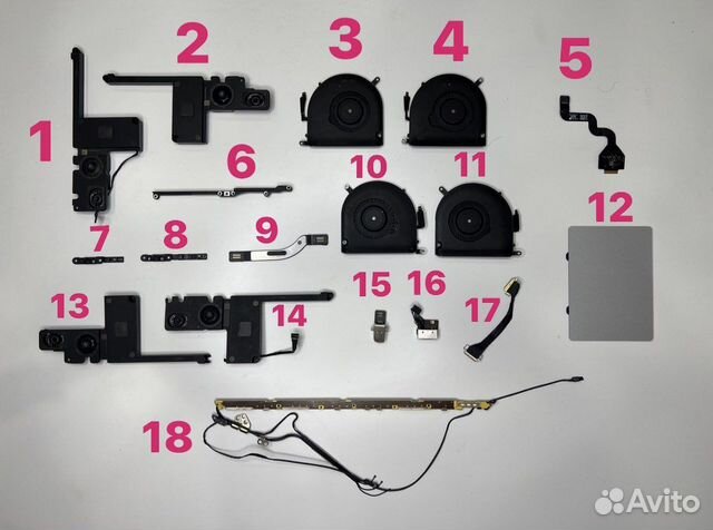 Запчасти Macbook Retina A1398