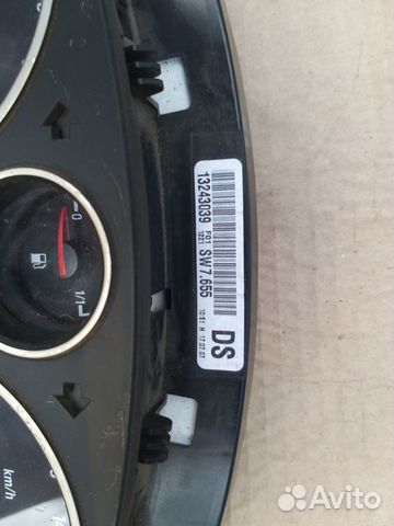 Паель приборов опель астра h