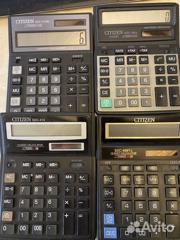 Калькуляторы citizen SDC-414.888Tii.760ii
