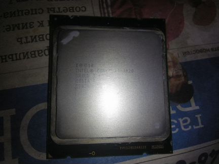 I7 3820 Процессор lga 2011