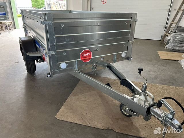 Прицеп оцинк 2.5х1.30 борт 64см Тавиалс