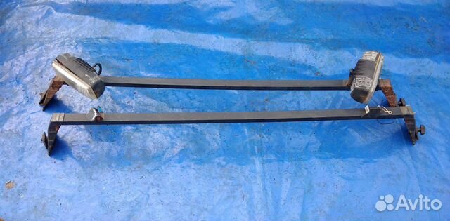 Багажник на крышу универсальный на водосток 117 см