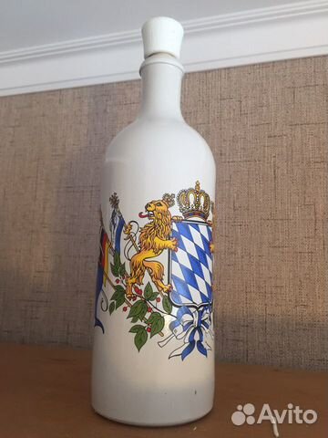 Бутылка керамика