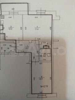 2-к. квартира, 58,7 м², 5/7 эт.