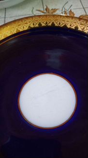 Блюдца кобальт лфз 5 шт