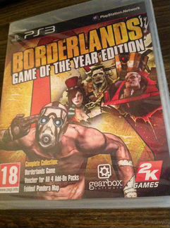 Borderlands goty PS3 Запечатан