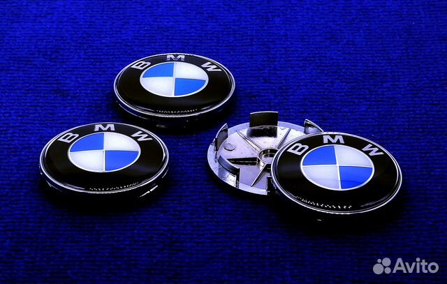 Комплект колпаков диска BMW 62,63,65,66,68,75 мм