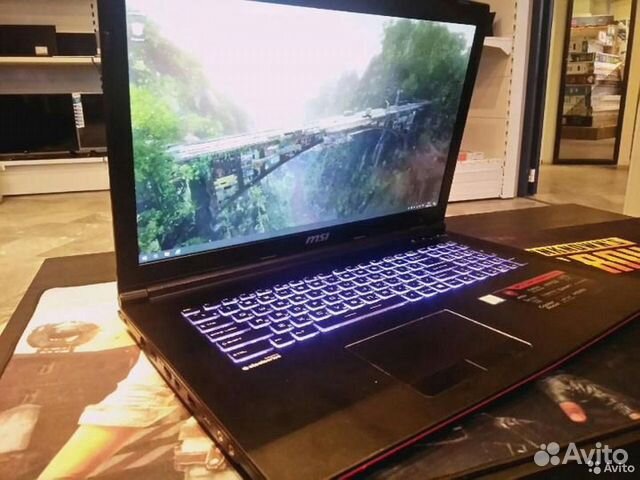 Msi 17.3 i7 6700 HQ 8-Ядерный + GTX 960-4GB