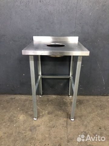 Стол для отходов из нержавеющей стали 60х60