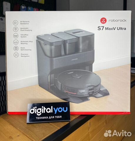 Робот-пылесос Xiaomi Roborock S7 MaxV Ultra RU