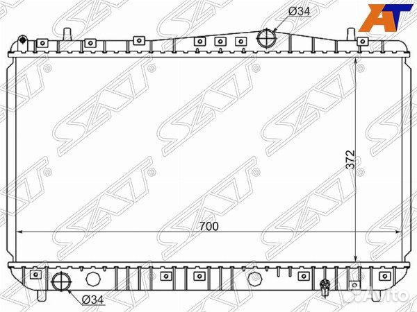 Радиатор chevrolet lacetti, chevrolet lacetti 04