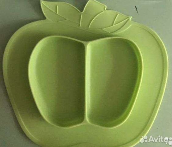 Тарелка детская из силикона