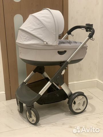Коляска Stokke Crusi 2в1 с зонт, подст, дожд, и тд