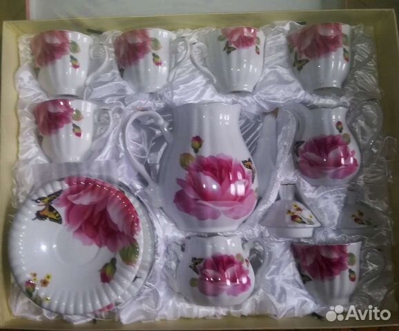 Чайный сервиз новый Lefard