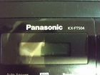 Телефон-факс Panasonic kx-ft504