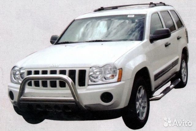 Grand Cherokee 2005-2010 г. Кенгурятник