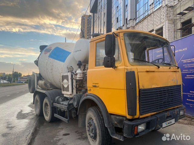 Автобетоносмеситель маз 9 кубов