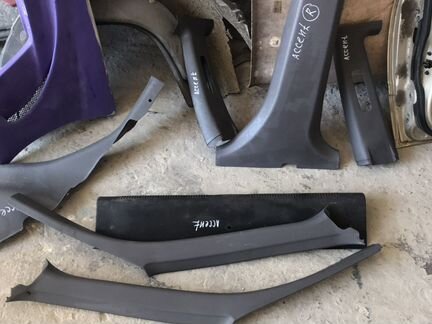 Пластик салона на акцент