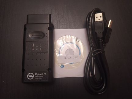 Адаптер Opel OP-COM 1.95 чип pic18f458 прошиваемый