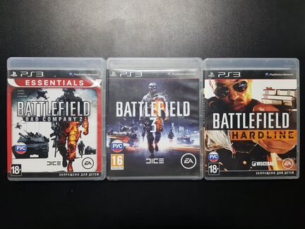 Battlefield 3 \ Bad Company 2 \ Hardline (PS3)